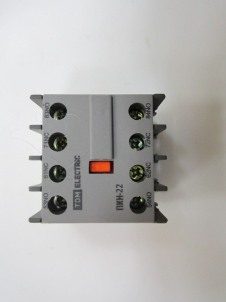 Доп. контакт TDM ПКН-22 (доп. конт. 2з+2р)